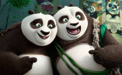 El panda Po regresa convertido en maestro del Kung Fu