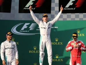Nico Rosberg, ganador de la primera carrera de la F1