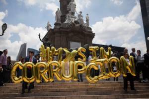 México, lugar 13 entre los países más corruptos del mundo