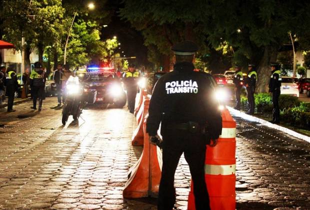 Alcoholímetro en Puebla remitió 34 vehículos al corralón
