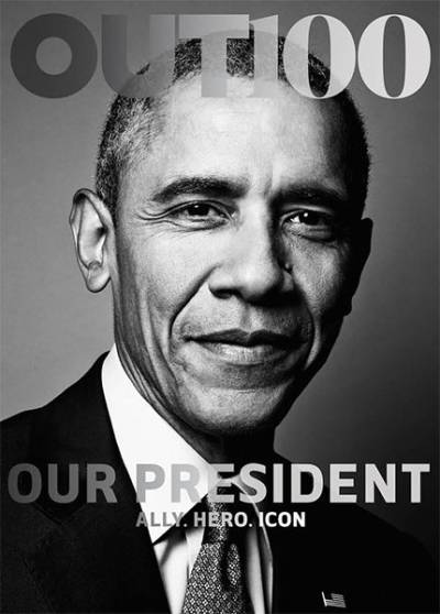 Obama, primer presidente de EU en portada de revista gay