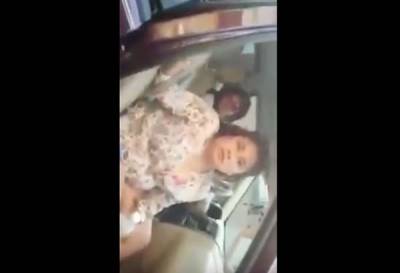 VIDEO: Alcaldesa ebria choca su camioneta