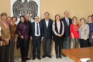 Moreno Valle recibe a ex presidentes de México, Colombia y Suiza