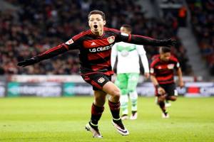 VIDEO: Chicharito anotó en victoria del Leverkusen 3-0 ante Wolfsburgo