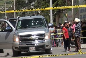 FOTOS: Acribillan a dos hombres en Cañada Morelos