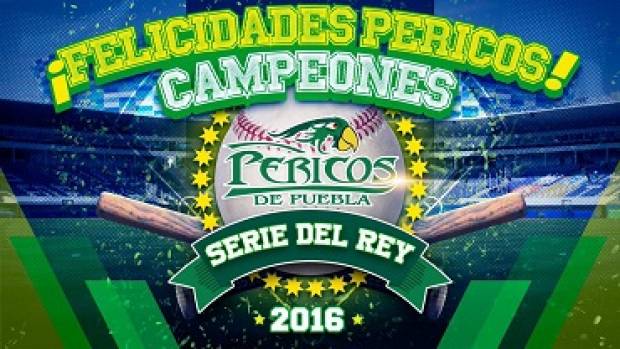 Pericos de Puebla, campeón de la Liga Mexicana de Beisbol