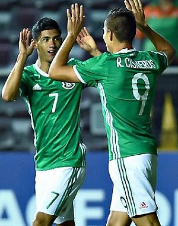 Premundial Sub-20: México goleó 5-0 a Canadá