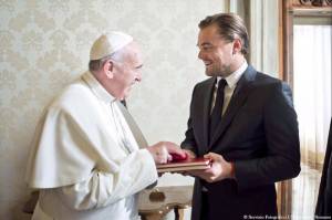 Papa Francisco recibió en El Vaticano a Leonardo DiCaprio