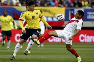 Copa América Centenario: Colombia y Perú, por el pase a semifinales