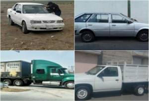 Policía de Puebla localizó 12 vehículos con reporte de robo