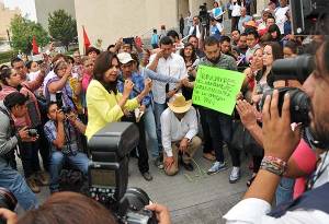Blanca Alcalá se reúne con ex burócratas del gobierno del estado