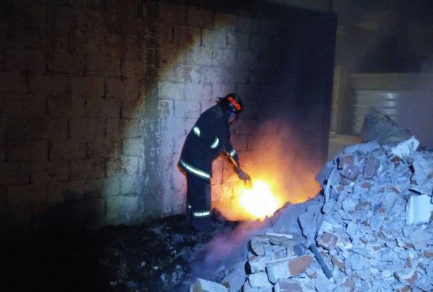 Bomberos de Puebla atendieron tres incendios sin reporte de lesionados