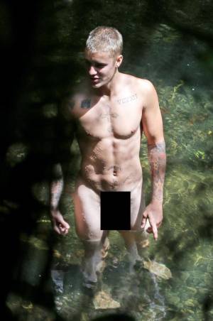 FOTOS: Justin Bieber apareció desnudo en Hawaii