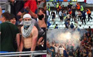 Suman 31 heridos por disturbios en la Eurocopa de Francia