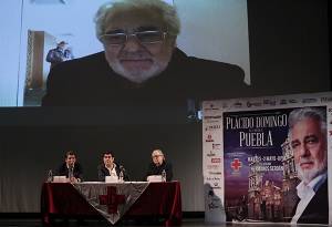 Plácido Domingo llega a Puebla con gala benéfica de la Cruz Roja