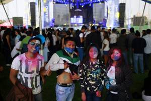 FOTOS: Holi Music Fest trae color y música electrónica a Puebla