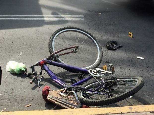 Muere tercer ciclista en menos de 15 días en el Distrito Federal
