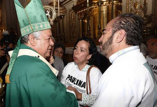 Paulina Camargo: arzobispo ofrece misa por ella en Catedral