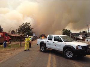 Incendios forestales azotan a la Sierra Norte de Puebla