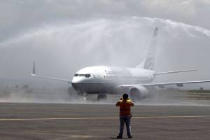 Aumenta 15% flujo de pasajeros en Aeropuerto de Puebla este año