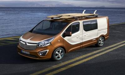 Opel Vivaro Surf Concept, la camioneta especial para viajar