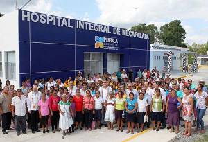 RMV inaugura rehabilitación del Hospital Integral de Mecapalapa