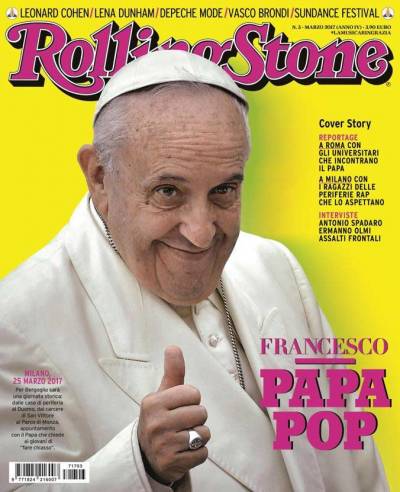Francisco, el Papa &quot;Pop&quot; para Rolling Stone