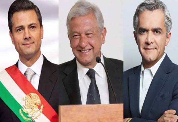 AMLO, Peña Nieto y Mancera, los políticos &quot;más simpáticos&quot;: Consulta Mitofsky