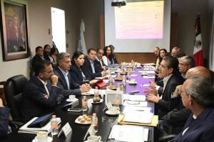 Gali y Carrasco inician transición en la SGG; Lozano acompaña a gobernador electo