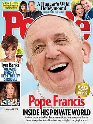 Papa Francisco aparece en la portada de People