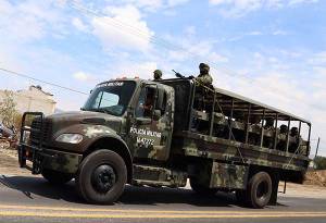 FOTOS: Ejército ya patrulla municipios huachicoleros del estado de Puebla