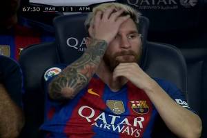 Lionel Messi, tres semanas fuera tras rotura del muslo derecho