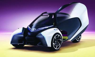Toyota i-Tril Concept, todo un city car de ciencia ficción