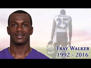 NFL: Murió Tray Walker, jugador de los Cuervos de Baltimore