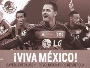 Bayer Leverkusen y Chicharito conmemoran la Revolución Mexicana