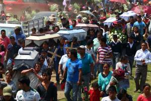 FOTOS: Chilchotla sepulta a las víctimas del polvorín