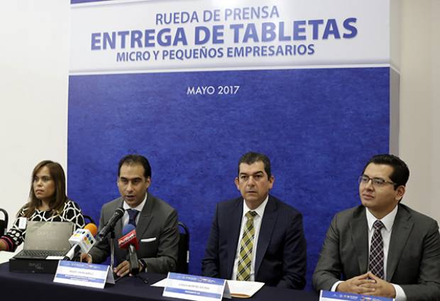 Mil 500 &quot;changarros&quot; de Puebla tendrán tabletas para cobros electrónicos