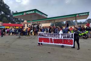 En Huauchinango y Atlixco marcharon nuevamente contra el gasolinazo