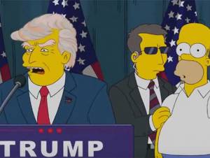 Los Simpsons y su profecía: Donald Trump, presidente de EU