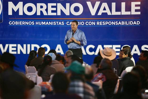 Cerrar filas entorno a los migrantes, pide Moreno Valle en Zacatecas