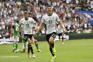 Eurocopa 2016: Alemania derrotó 1-0 a Irlanda del Norte
