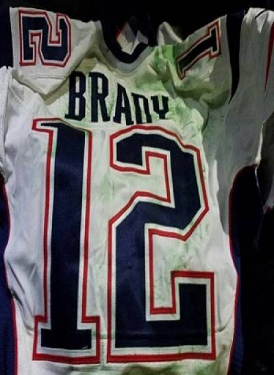Jersey robado de Tom Brady, al Salón de la Fama de los Patriots