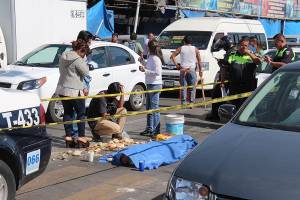 Chofer de transporte público mató a un anciano en el Mercado Hidalgo