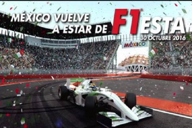 Fórmula Uno: Revelan cartel del GP de México 2016