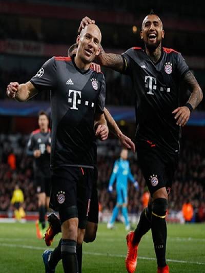 Bayern Munich goleó 5-1 al Arsenal y va por el título de la UCL