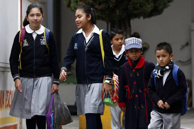 Horario escolar de invierno en Puebla inicia el 31 de octubre
