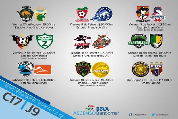 Ascenso MX: Cuatro partidos ponen en marcha la J9
