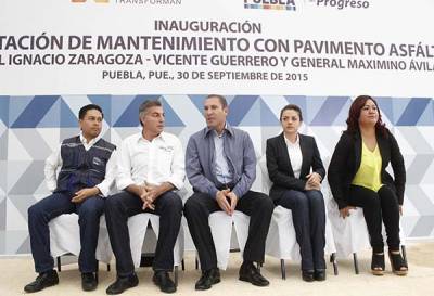RMV y Gali anuncian 150 mdp para relaminación de calles en la ciudad de Puebla
