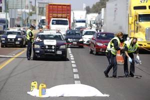 FOTOS: Muere hombre atropellado en la autopista México-Puebla