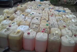 Hallan 2 mil litros de hidrocarburo robado en vivienda de Puebla